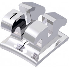equilibrium® 2 Bracket, - 6° Torque, 0° Angulation für Zahn 41 (10 Stück)