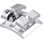 equilibrium® 2 Bracket, - 12° Torque, + 2° Angulation für Zahn 44 (10 Stück)
