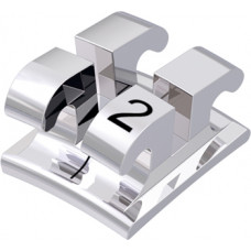 equilibrium® 2 Bracket, 0° Torque, 0° Angulation für Zahn 32 (10 Stück)