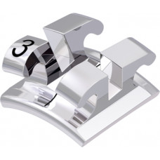 equilibrium® 2 Bracket, + 7° Torque, + 5° Angulation für Zahn 43 (10 Stück)