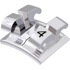 equilibrium® 2 Bracket, 0° Torque, 0° Angulation für Zahn 34 (10 Stück)