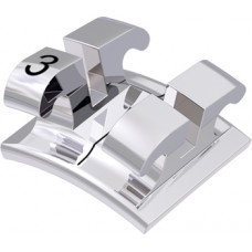 equilibrium® 2 Bracket, 0° Torque, 0° Angulation für Zahn 43 (10 Stück)