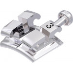 equilibrium® 2 Bracket, 0° Torque, + 8° Angulation für Zahn 23 (10 Stück)