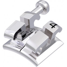 equilibrium® 2 Bracket mit Häkchen, - 7° Torque, 0° Angulation für Zahn 24 (10 Stück)