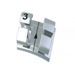 equilibrium® 2 Bracket, - 2° Torque, + 13° Angulation für Zahn 13 (10 Stück)