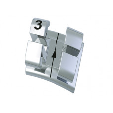 equilibrium® 2 Bracket, - 2° Torque, + 13° Angulation für Zahn 13 (10 Stück)