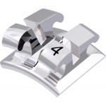 equilibrium® 2 Bracket, - 17° Torque, 0° Angulation für Zahn 34 (10 Stück)