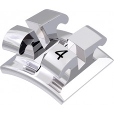 equilibrium® 2 Bracket, - 17° Torque, 0° Angulation für Zahn 34 (10 Stück)