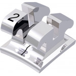 equilibrium® 2 Bracket, - 1° Torque, 0° Angulation für Zahn 42 (10 Stück)