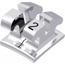 equilibrium® 2 Bracket, - 6° Torque, 0° Angulation für Zahn 32 (10 Stück)