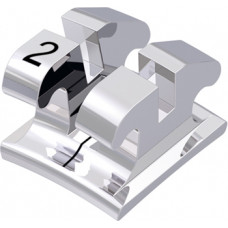 equilibrium® 2 Bracket, - 6° Torque, 0° Angulation für Zahn 42 (10 Stück)