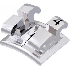 equilibrium® 2 Bracket, 0° Torque, 0° Angulation für Zahn 24 (10 Stück)