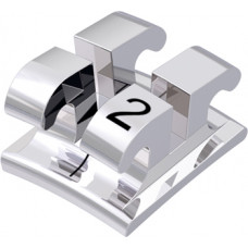 equilibrium® 2 Bracket, 0° Torque, 0° Angulation für Zahn 32 (10 Stück)