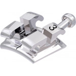 equilibrium® 2 Bracket mit Häkchen, - 2° Torque, + 13° Angulation für Zahn 23 (10 Stück)