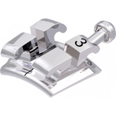 equilibrium® 2 Bracket mit Häkchen, - 2° Torque, + 13° Angulation für Zahn 23 (10 Stück)