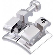 equilibrium® 2 Bracket mit Häkchen, - 7° Torque, 0° Angulation für Zahn 24 (10 Stück)