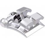 equilibrium® 2 Bracket mit Häkchen, - 11° Torque, + 7° Angulation für Zahn 43 (10 Stück)