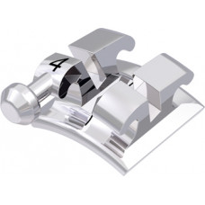 equilibrium® 2 Bracket mit Häkchen, - 17° Torque, 0° Angulation für Zahn 44 (10 Stück)