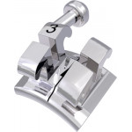 equilibrium® 2 Bandbracket mit Häkchen, - 2° Torque, + 13° Angulation für Zahn 13 (10 Stück)