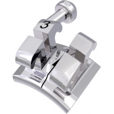 equilibrium® 2 Bandbracket mit Häkchen, - 2° Torque, + 13° Angulation für Zahn 13 (10 Stück)