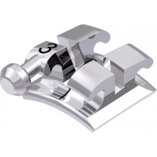 equilibrium® 2 Bandbracket mit Häkchen, - 11° Torque, + 7° Angulation für Zahn 43 (10 Stück)