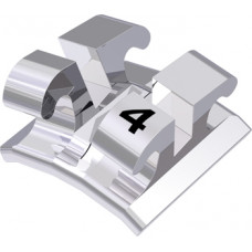 equilibrium® 2 Bandbracket, - 12° Torque, + 2° Angulation für Zahn 34 (10 Stück)