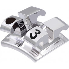 equilibrium® 2 Bandbracket, - 11° Torque, + 7° Angulation für Zahn 43 (10 Stück)