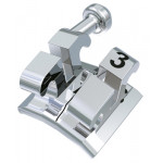 equilibrium® 2 Bandbracket mit Häkchen, 0° Torque, + 8° Angulation für Zahn 13 (10 Stück)