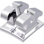equilibrium® 2 Bandbracket, - 6° Torque, 0° Angulation für Zahn 42-41/31-32 (10 Stück)