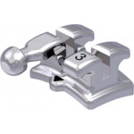 discovery® Bracket mit Häkchen, - 11° Torque, + 7° Angulation für Zahn 43 (10 Stück)
