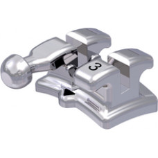 discovery® Bracket mit Häkchen, - 11° Torque, + 7° Angulation für Zahn 43 (10 Stück)