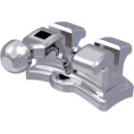 discovery® Bracket mit Häkchen, - 17° Torque, 0° Angulation für Zahn 44 (10 Stück)