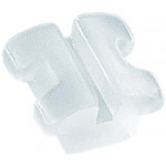 Fascination® Keramikbracket, 0° Torque, 0° Offset für Zahn 42-41/31-32, Standard Edgewise 18 (1 stück)