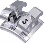 equilibrium® 2 Bracket, - 11° Torque, + 7° Angulation für Zahn 33 (10 Stück)