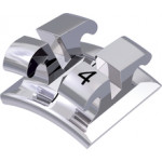 equilibrium® 2 Bracket, - 17° Torque, 0° Angulation für Zahn 34 (10 Stück)