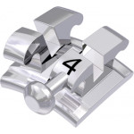 equilibrium® mini Bracket mit Häkchen, - 12° Torque, + 2° Angulation für Zahn 34 (10 Stück)