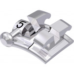 equilibrium® mini Bracket mit Häkchen, - 17° Torque, + 2° Angulation für Zahn 45 (10 Stück)