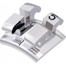 equilibrium® mini Bracket, - 7° Torque, 0° Angulation für Zahn 25 (10 Stück)