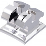 equilibrium® mini Bracket, - 1° Torque, 0° Angulation für Zahn 31 (10 Stück)