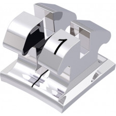 equilibrium® mini Bracket, - 1° Torque, 0° Angulation für Zahn 31 (10 Stück)