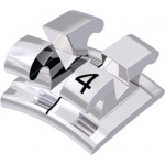 equilibrium® mini Bracket, - 17° Torque, 0° Angulation für Zahn 34 (10 Stück)