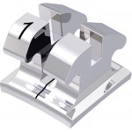 equilibrium® mini Bracket, - 1° Torque, 0° Angulation für Zahn 41 (10 Stück)