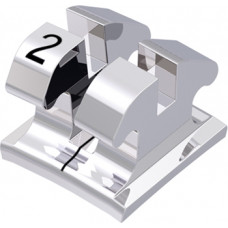 equilibrium® mini Bracket, - 1° Torque, 0° Angulation für Zahn 42 (10 Stück)