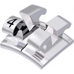 equilibrium® mini Bracket, - 17° Torque, 0° Angulation für Zahn 44 (10 Stück)