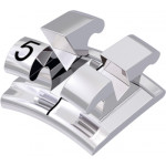 equilibrium® mini Bracket, - 22° Torque, 0° Angulation für Zahn 45 (10 Stück)