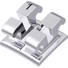 equilibrium® mini Bracket, + 17° Torque, + 4° Angulation für Zahn 11 (10 Stück)