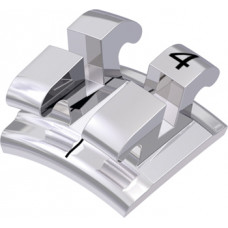 equilibrium® mini Bracket, - 7° Torque, 0° Angulation für Zahn 24 (10 Stück)