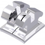 equilibrium® mini Bracket, - 6° Torque, 0° Angulation für Zahn 31 (10 Stück)