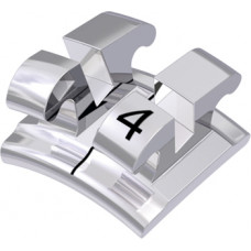 equilibrium® mini Bracket, - 12° Torque, + 2° Angulation für Zahn 34 (10 Stück)