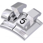 equilibrium® mini Bracket, - 17° Torque, + 2° Angulation für Zahn 35 (10 Stück)